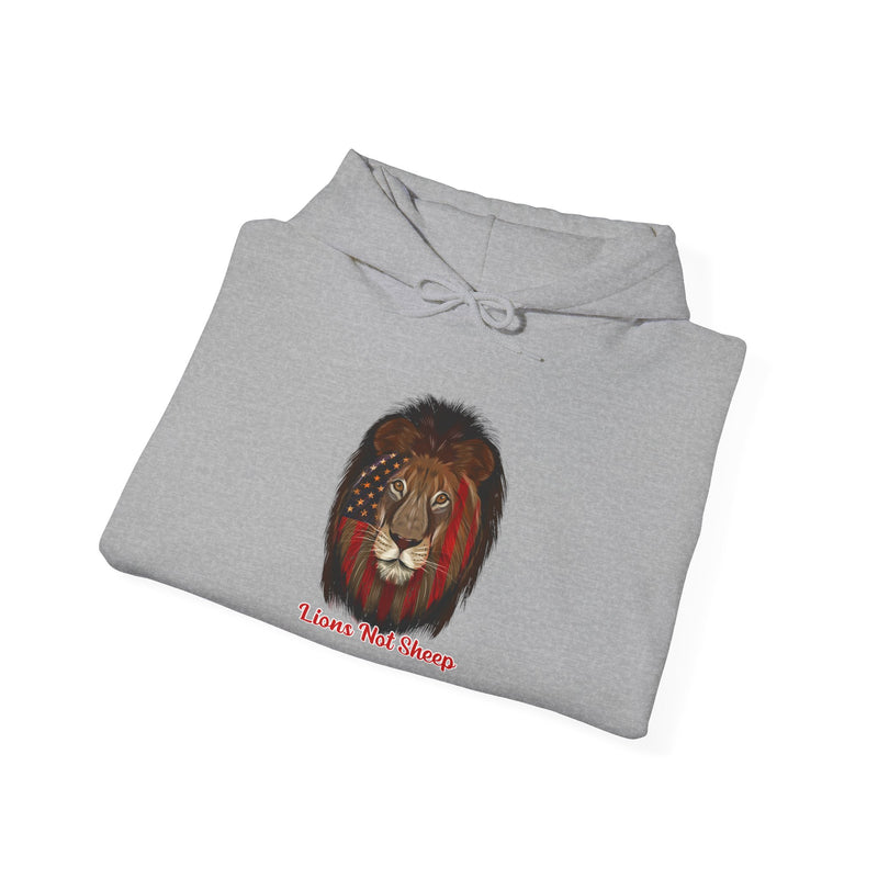 Lions Not Sheep Unisex Heavy Blend™ Hooded Sweatshirt