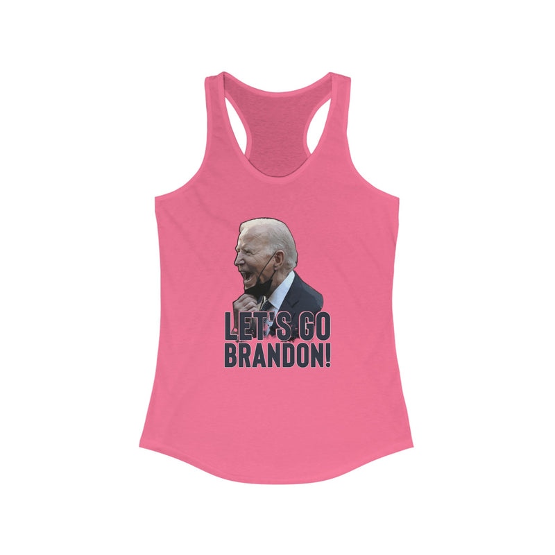 Let's Go Brandon! Women's Ideal Racerback Tank