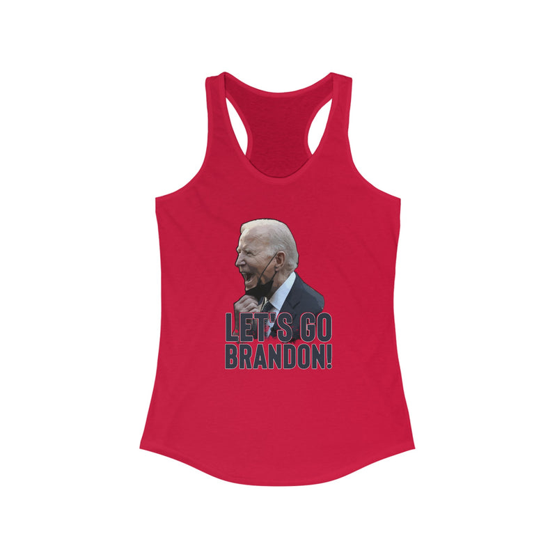 Let's Go Brandon! Women's Ideal Racerback Tank