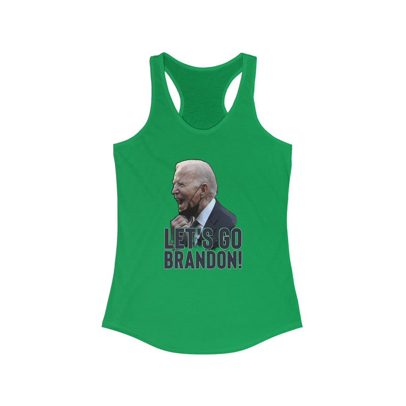 Let's Go Brandon! Women's Ideal Racerback Tank