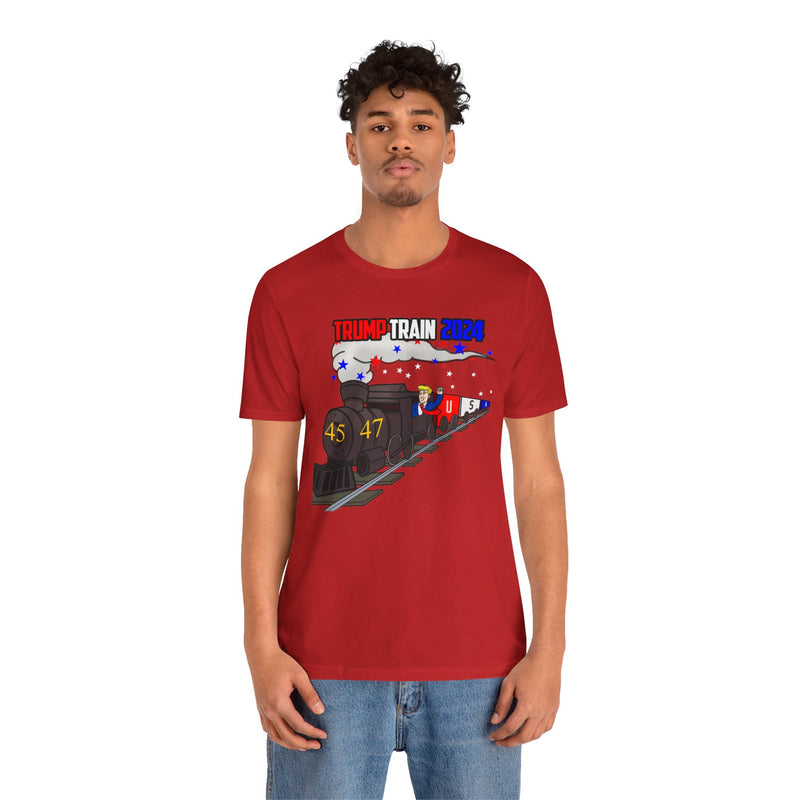 Trump Train Unisex Jersey Short Sleeve Tee