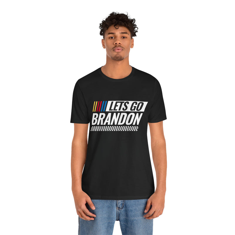 Let's Go Brandon Unisex Jersey Short Sleeve Tee