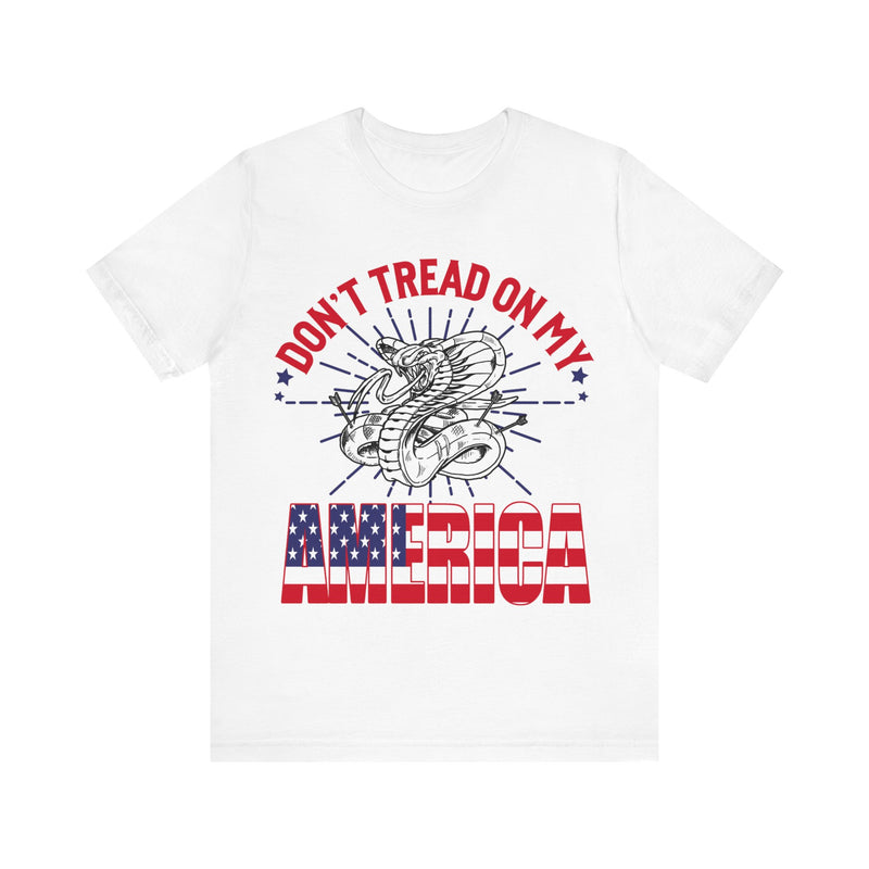 Don't Tread on My America Unisex Jersey Short Sleeve Tee