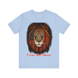 Lions Not Sheep Unisex Jersey Short Sleeve Tee