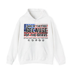 Land of the Free Unisex Heavy Blend™ Hooded Sweatshirt