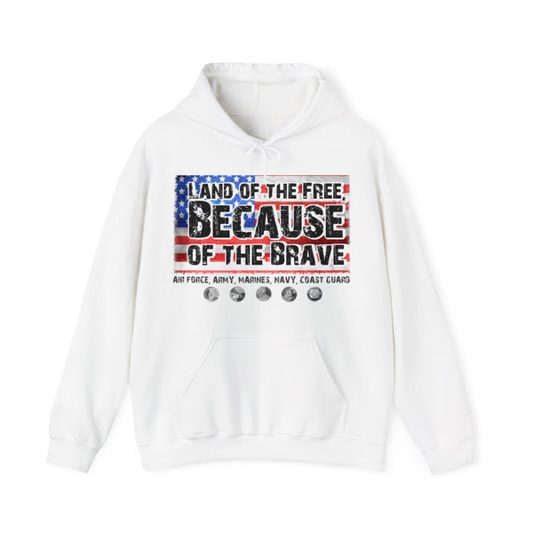 Land of the Free Unisex Heavy Blend™ Hooded Sweatshirt