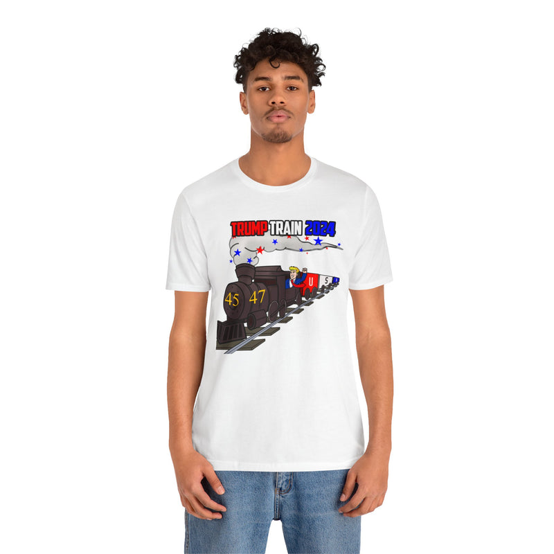 Trump Train Unisex Jersey Short Sleeve Tee