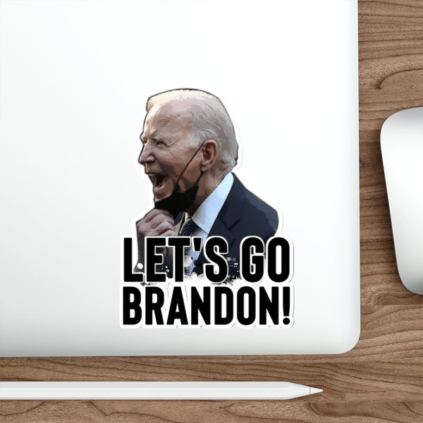 Let's Go Brandon Waterproof Sticker