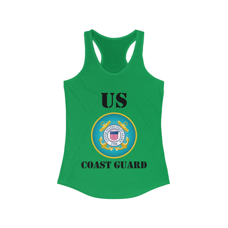 Coast Guard Women's Ideal Racerback Tank