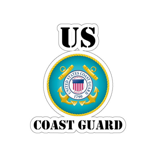 Coast Guard Die-Cut Stickers
