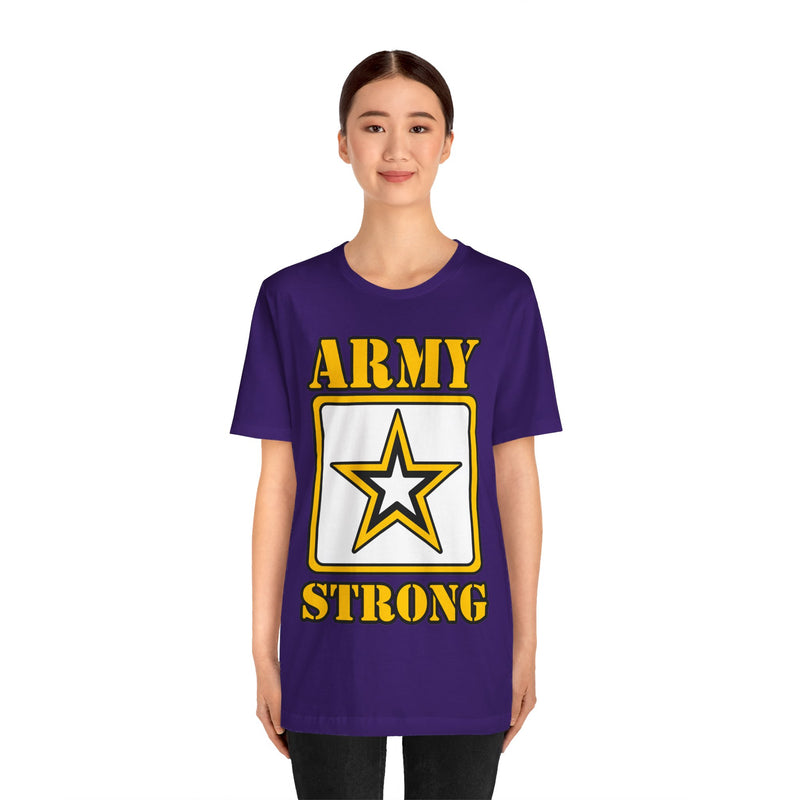 ARMY Strong Unisex Jersey Short Sleeve Tee