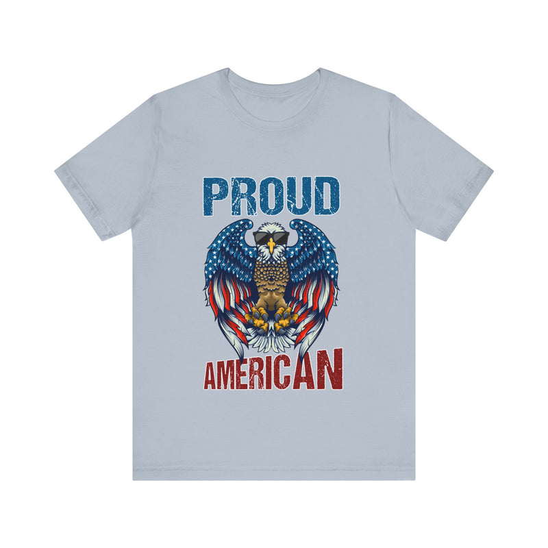 Proud American Unisex Jersey Short Sleeve Tee