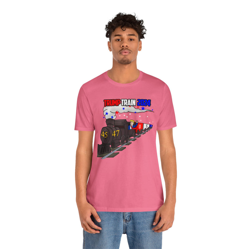 Trump Train Unisex Jersey Short Sleeve Tee