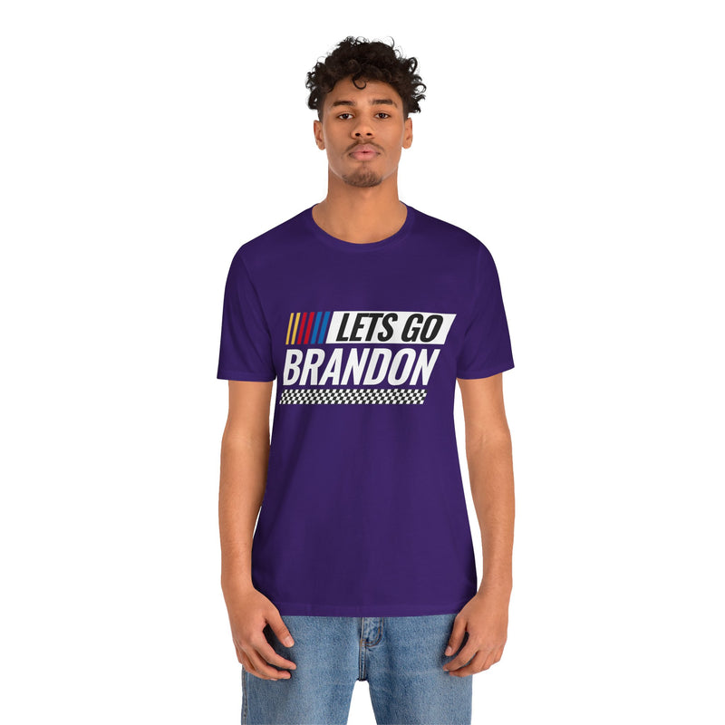 Let's Go Brandon Unisex Jersey Short Sleeve Tee