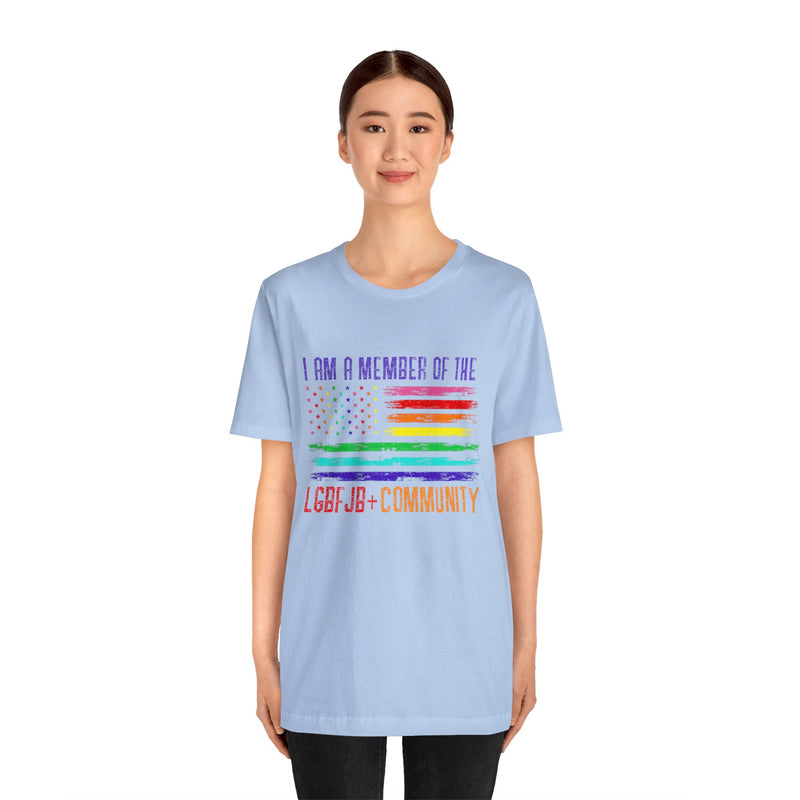 LGBFJB Community Unisex Jersey Short Sleeve Tee