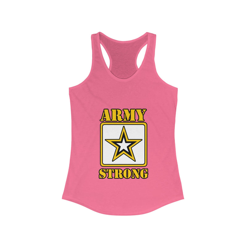 ARMY Strong Women's Ideal Racerback Tank