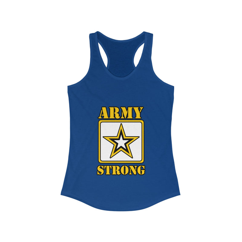 ARMY Strong Women's Ideal Racerback Tank