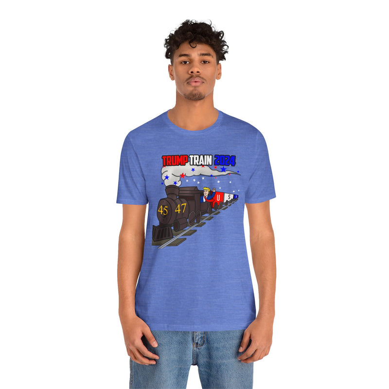 Trump Train Unisex Jersey Short Sleeve Tee