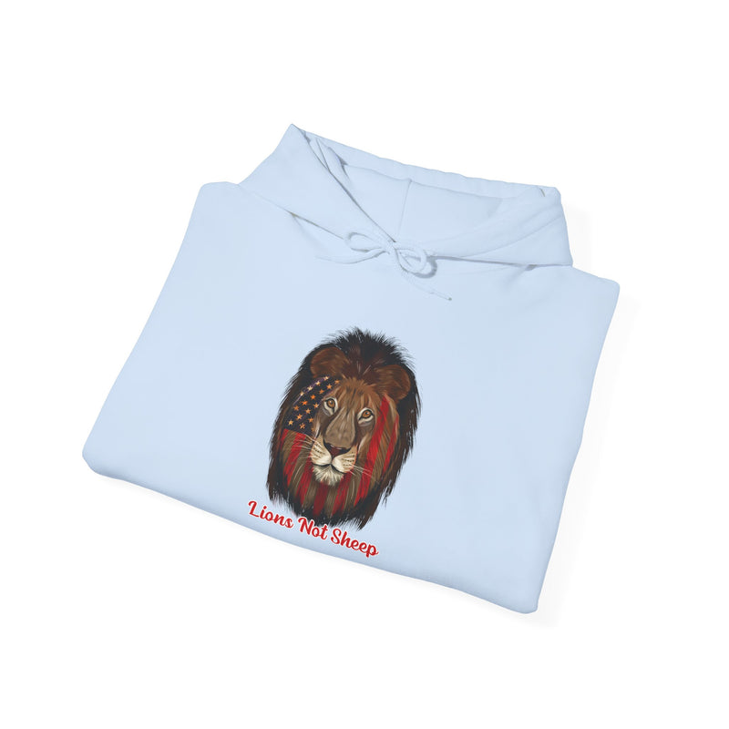 Lions Not Sheep Unisex Heavy Blend™ Hooded Sweatshirt