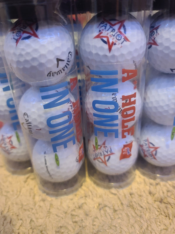 A** Hole In One Golf Balls