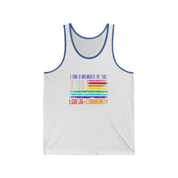 LGBFJB Community Unisex Jersey Tank