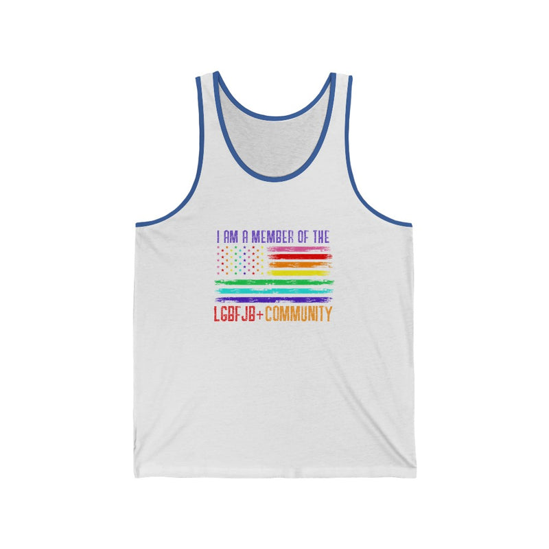 LGBFJB Community Unisex Jersey Tank