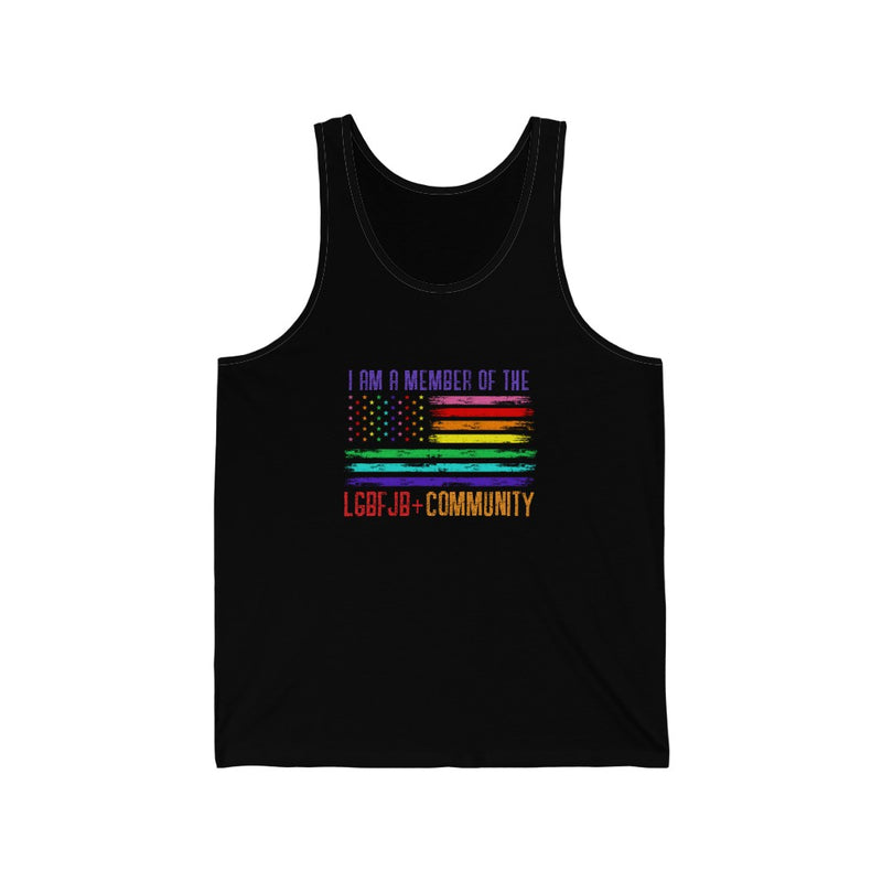 LGBFJB Community Unisex Jersey Tank