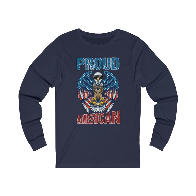 Proud American Unisex Jersey Long Sleeve Tee