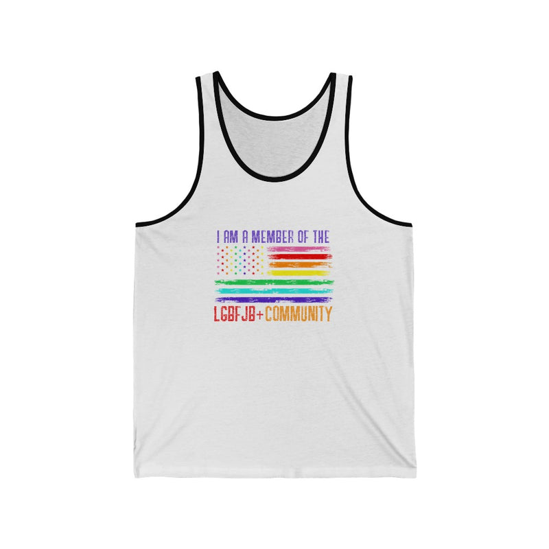 LGBFJB Community Unisex Jersey Tank