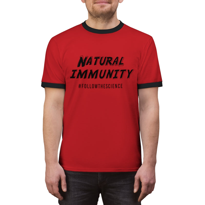 Natural Immunity Unisex Ringer Tee