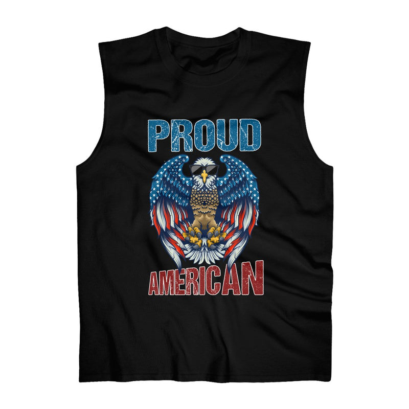 Proud American Men's Ultra Cotton Sleeveless Tank