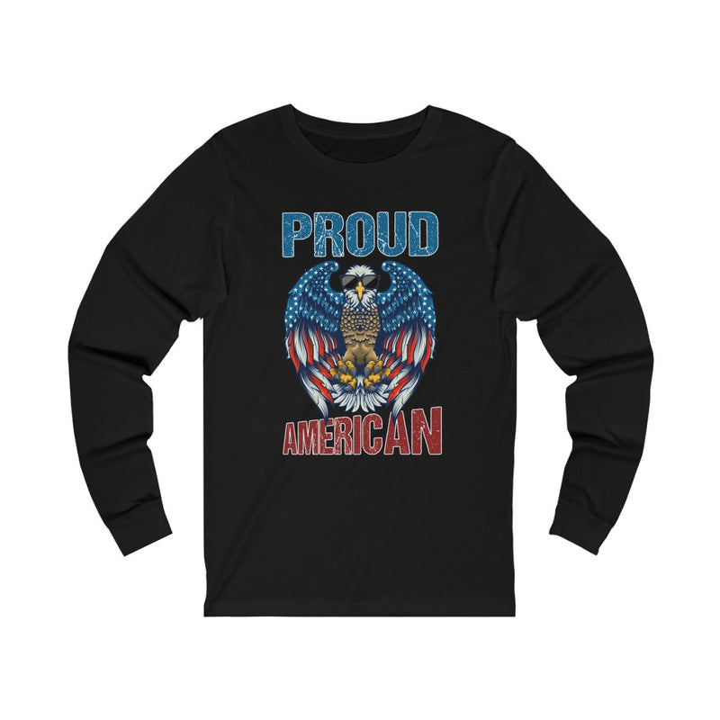 Proud American Unisex Jersey Long Sleeve Tee