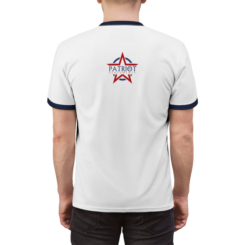 Proud American Unisex Ringer Tee