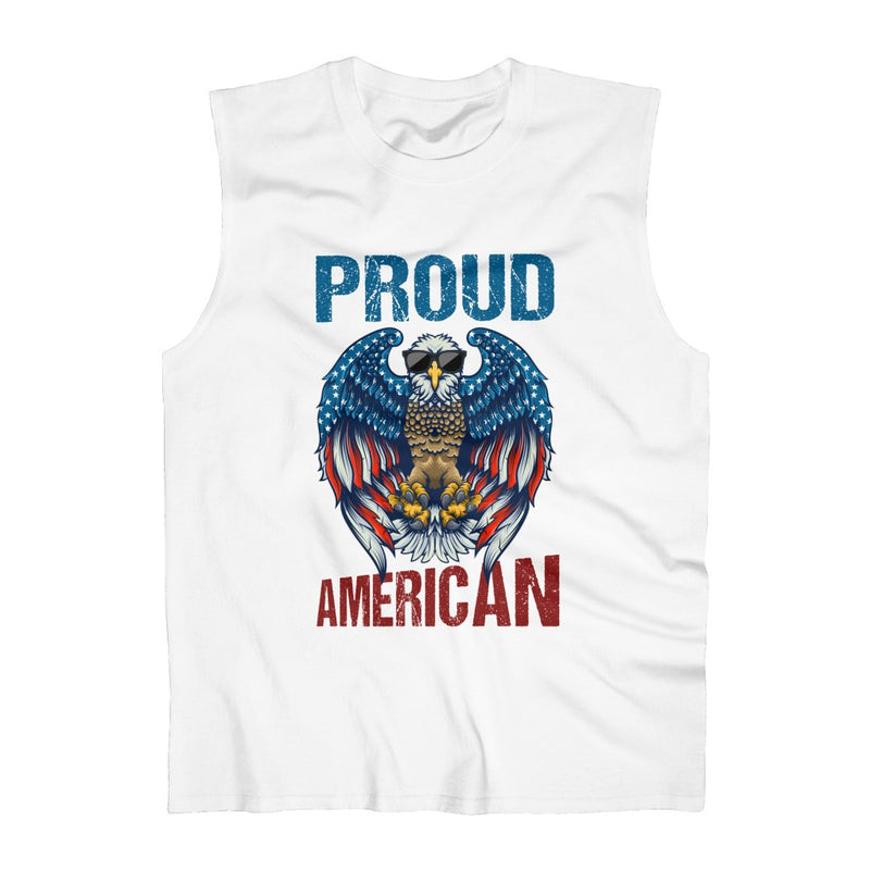 Proud American Men's Ultra Cotton Sleeveless Tank