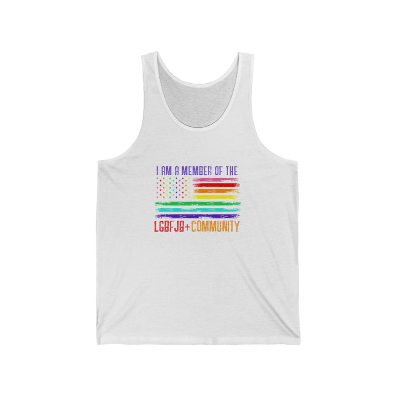 LGBFJB Community Unisex Jersey Tank