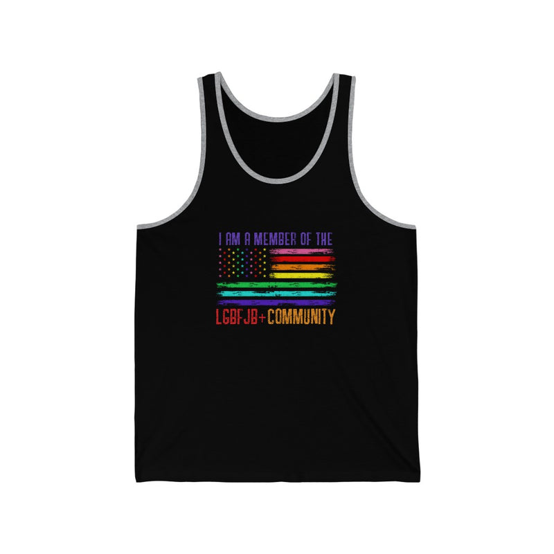 LGBFJB Community Unisex Jersey Tank