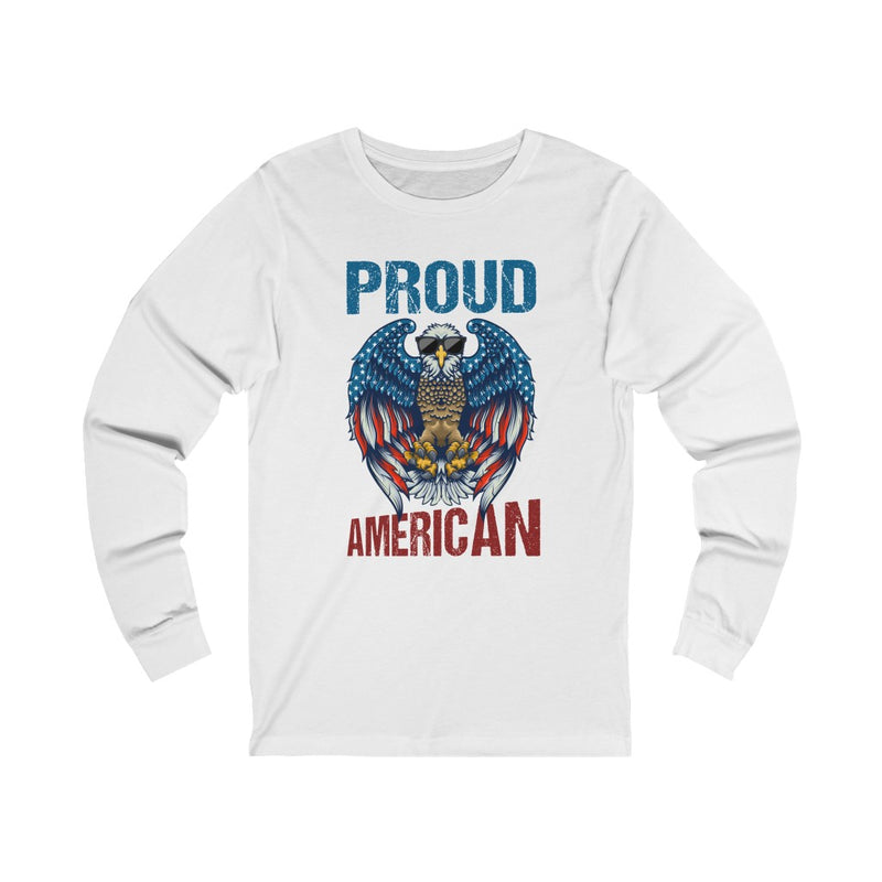 Proud American Unisex Jersey Long Sleeve Tee